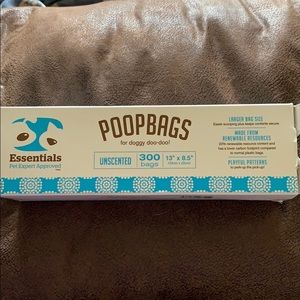 Unscented dog poop bags